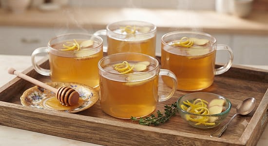 Golden Glow Ginger-Honey Infusion