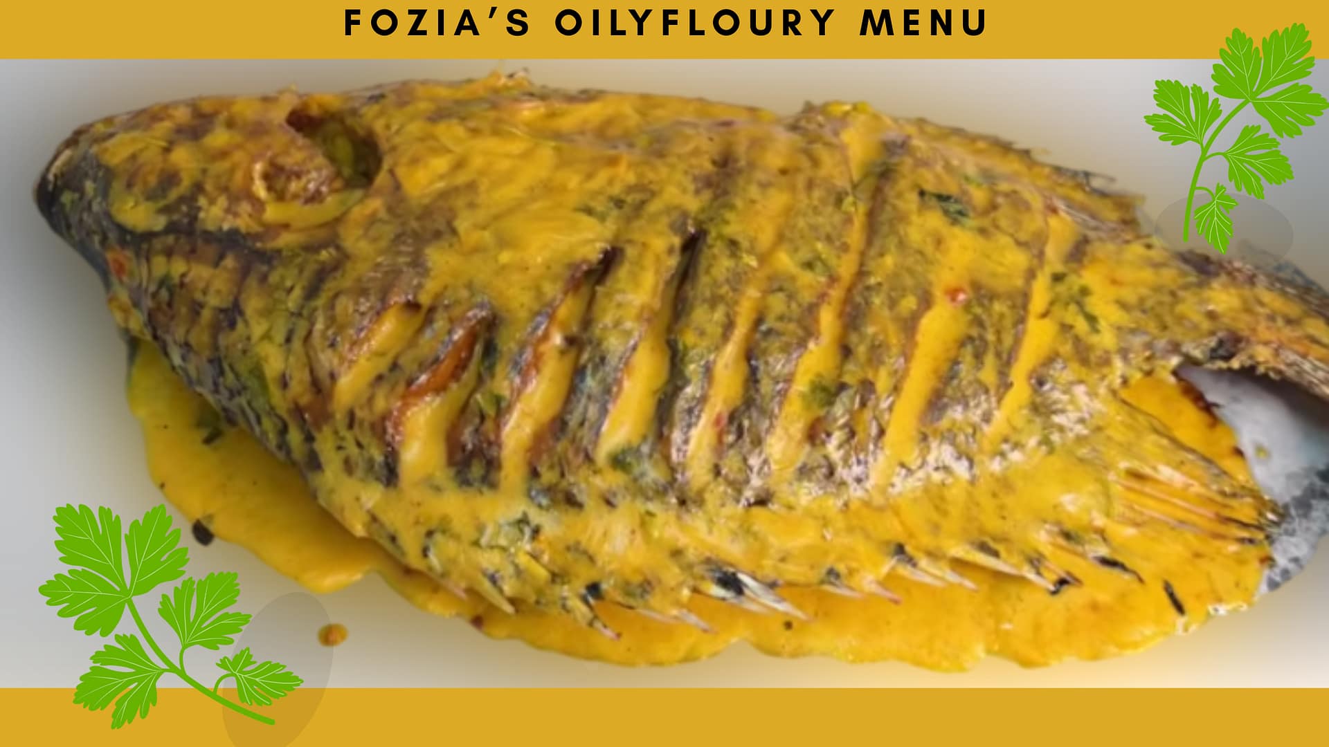 Authentic Samaki wa Kupaka (Swahili Grilled Fish in Coconut)
