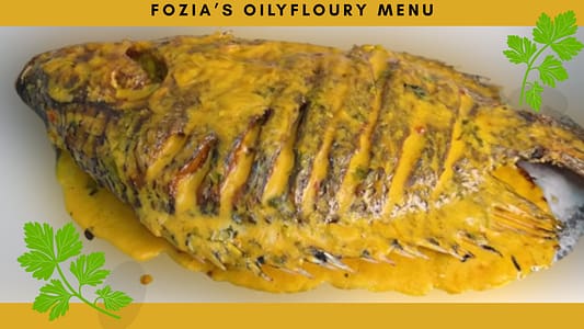 Authentic Samaki wa Kupaka (Swahili Grilled Fish in Coconut)